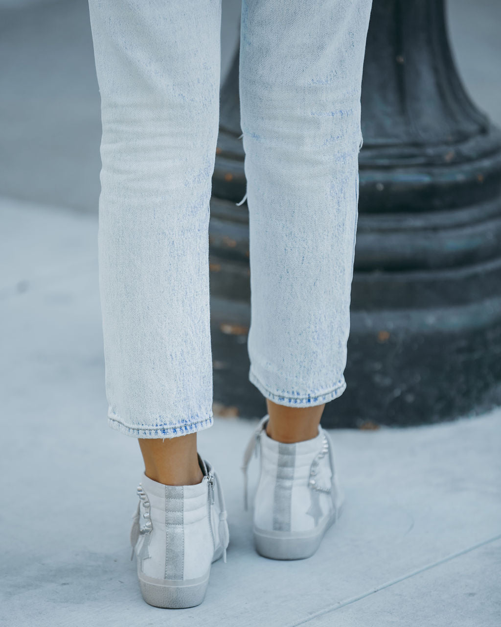 Ozzy Studded High Top Sneakers