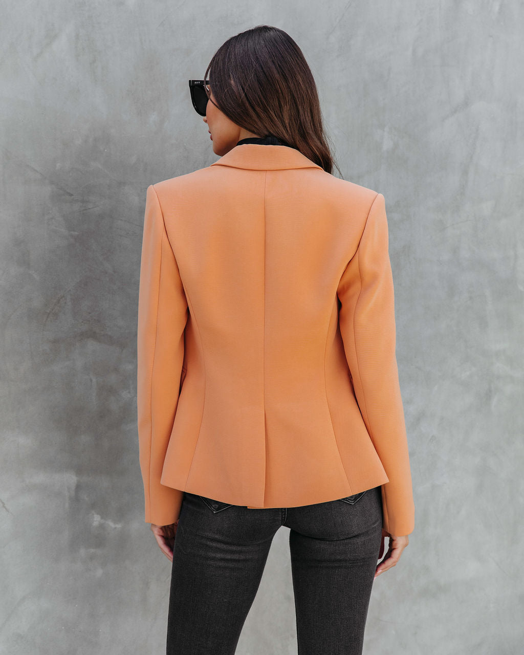 Must Be Baby Pocketed Blazer - Dusty Orange