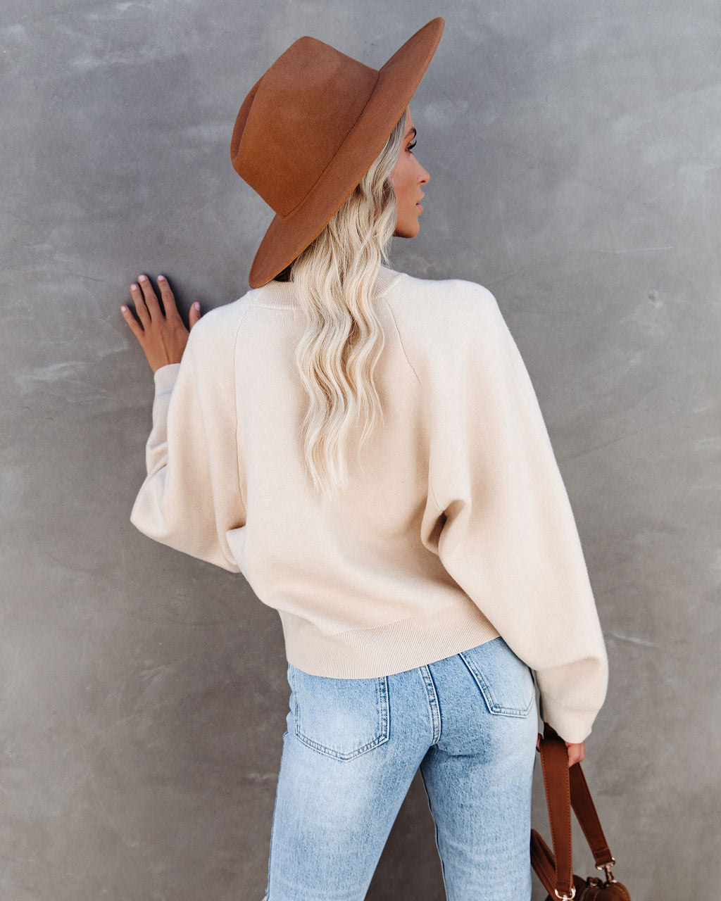 Campfire Knit Sweater - Natural