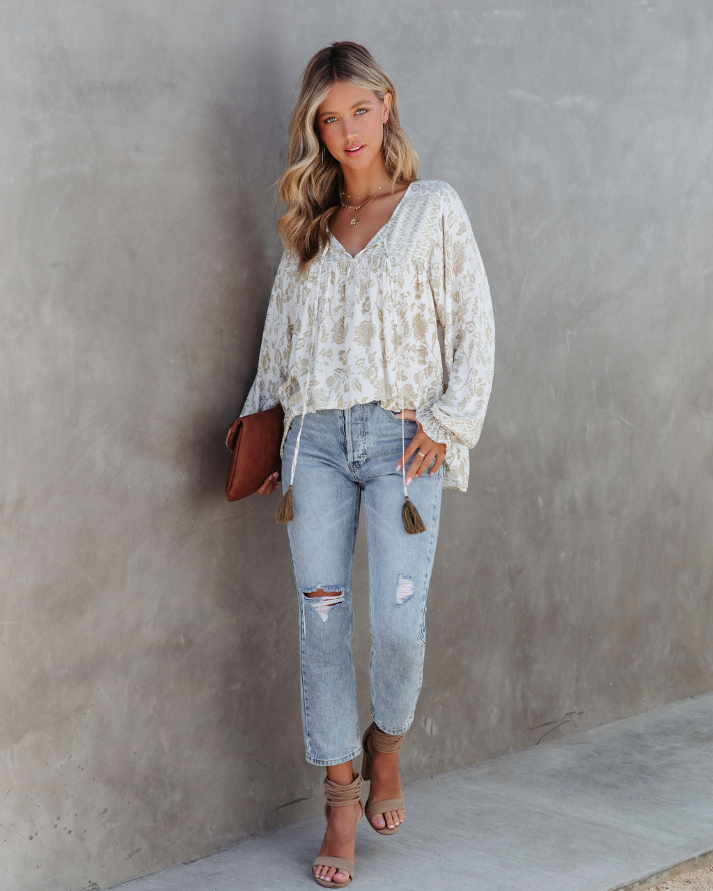 Gypsy Soul Floral Babydoll Top - SALE