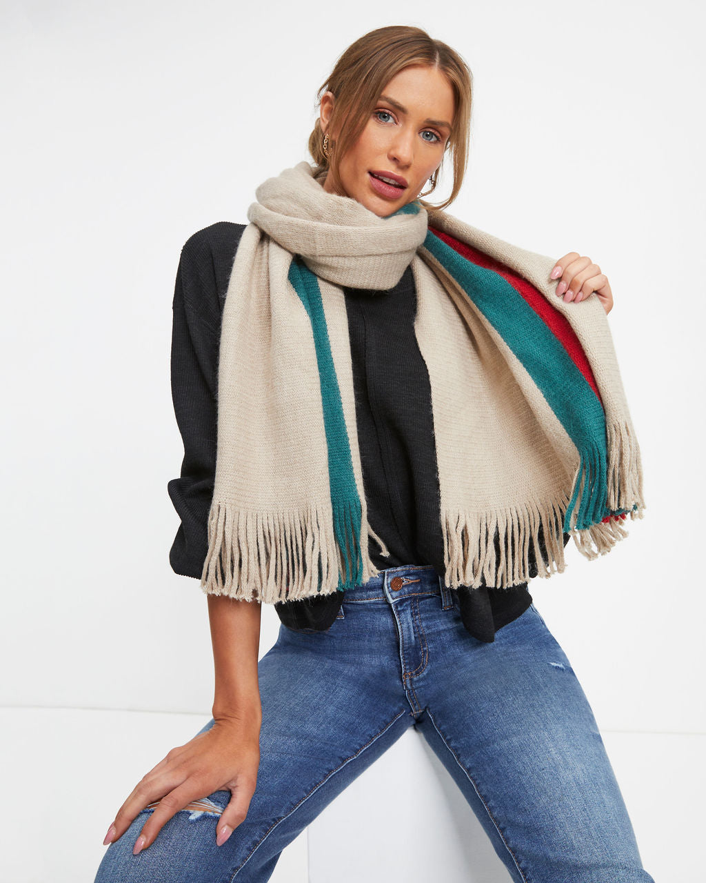 Regent Stripe Scarf - FINAL SALE