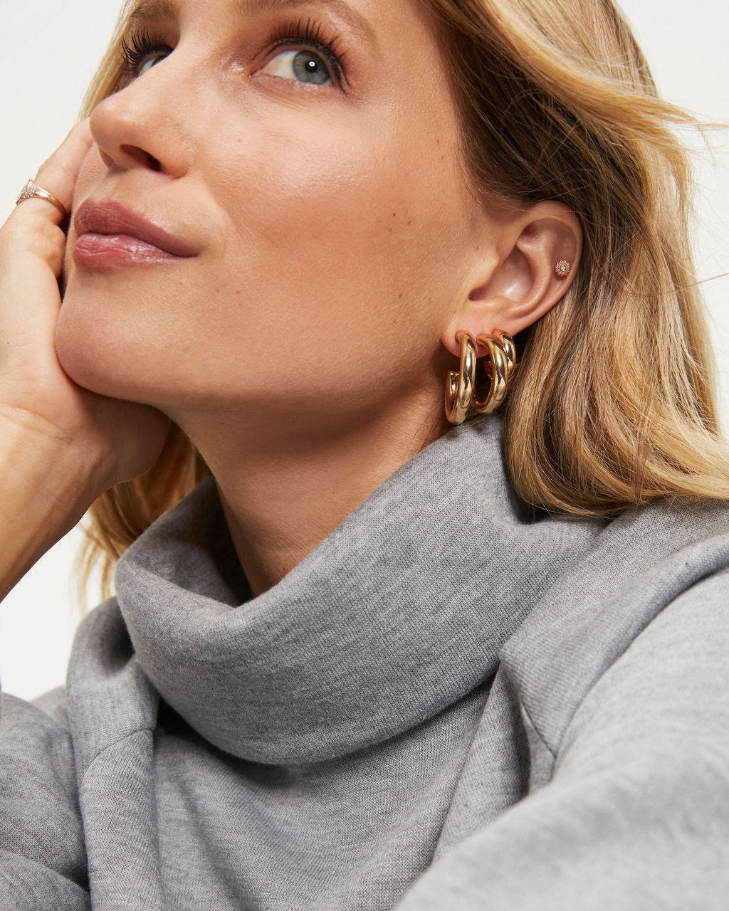 Lopez Hoops Set - Gold