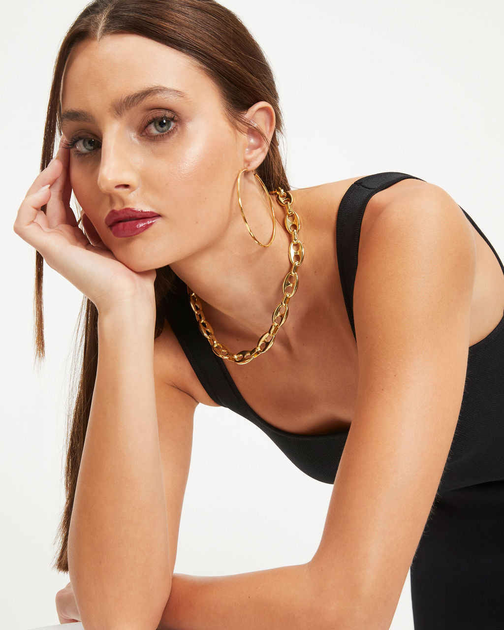 Let's Link Up Chain Necklace - Gold