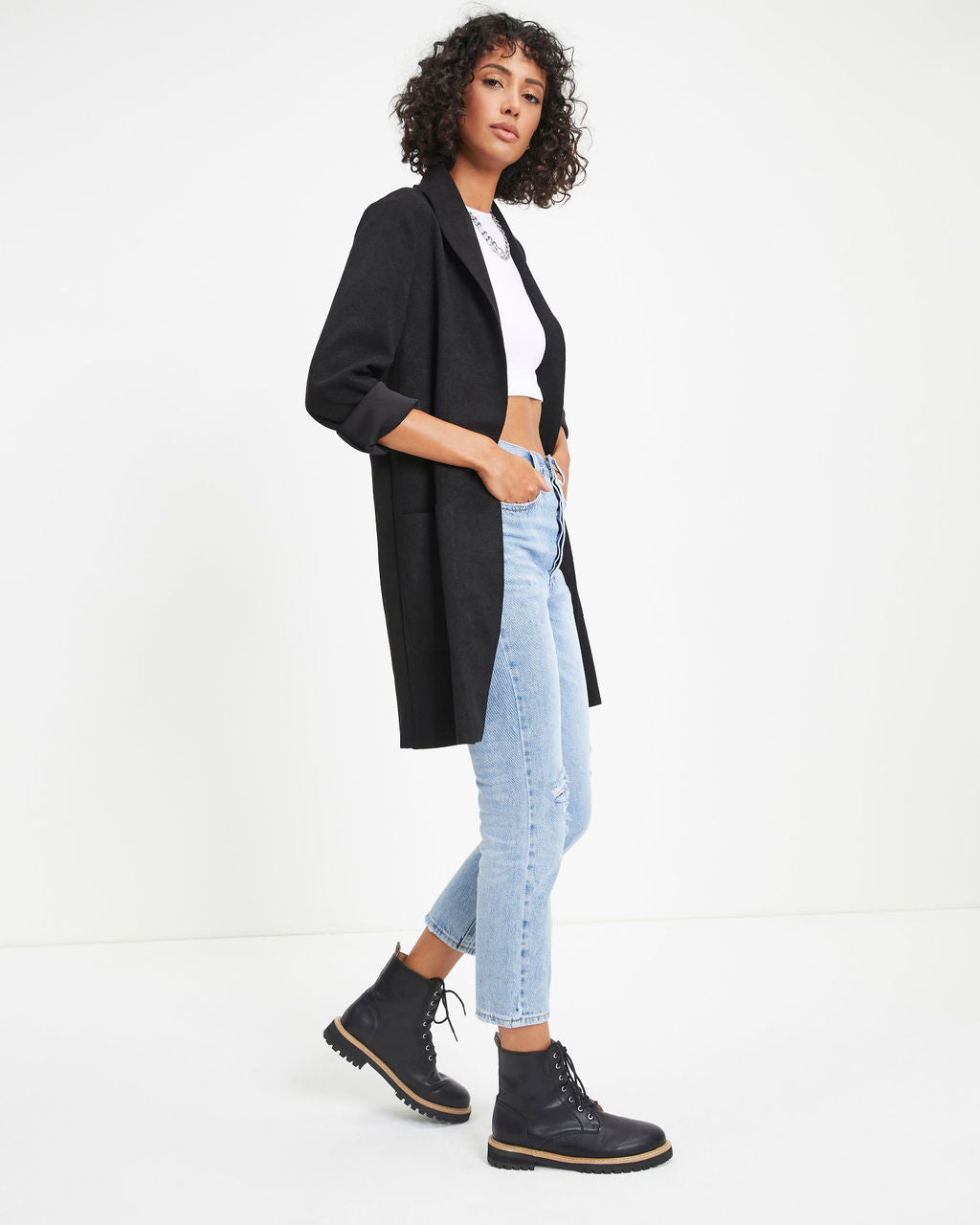 Vancouver Pocketed Coat - Black