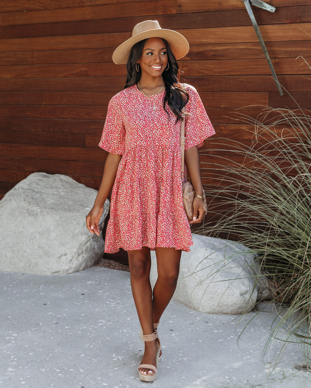 Sharity Pocketed Babydoll Dress - FINAL SALE