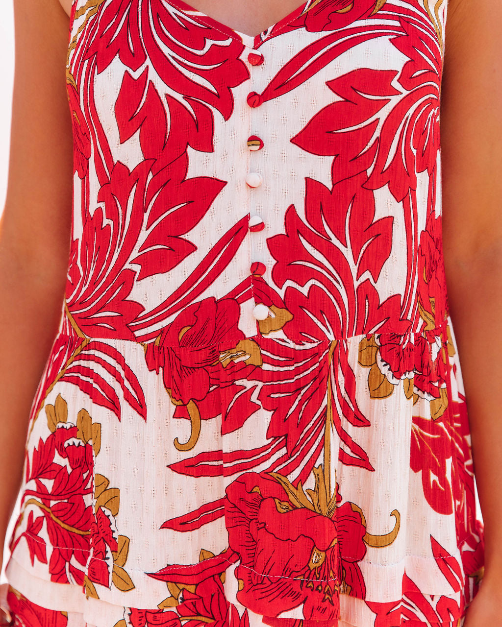 Flores De Bella Tiered Midi Dress - FINAL SALE