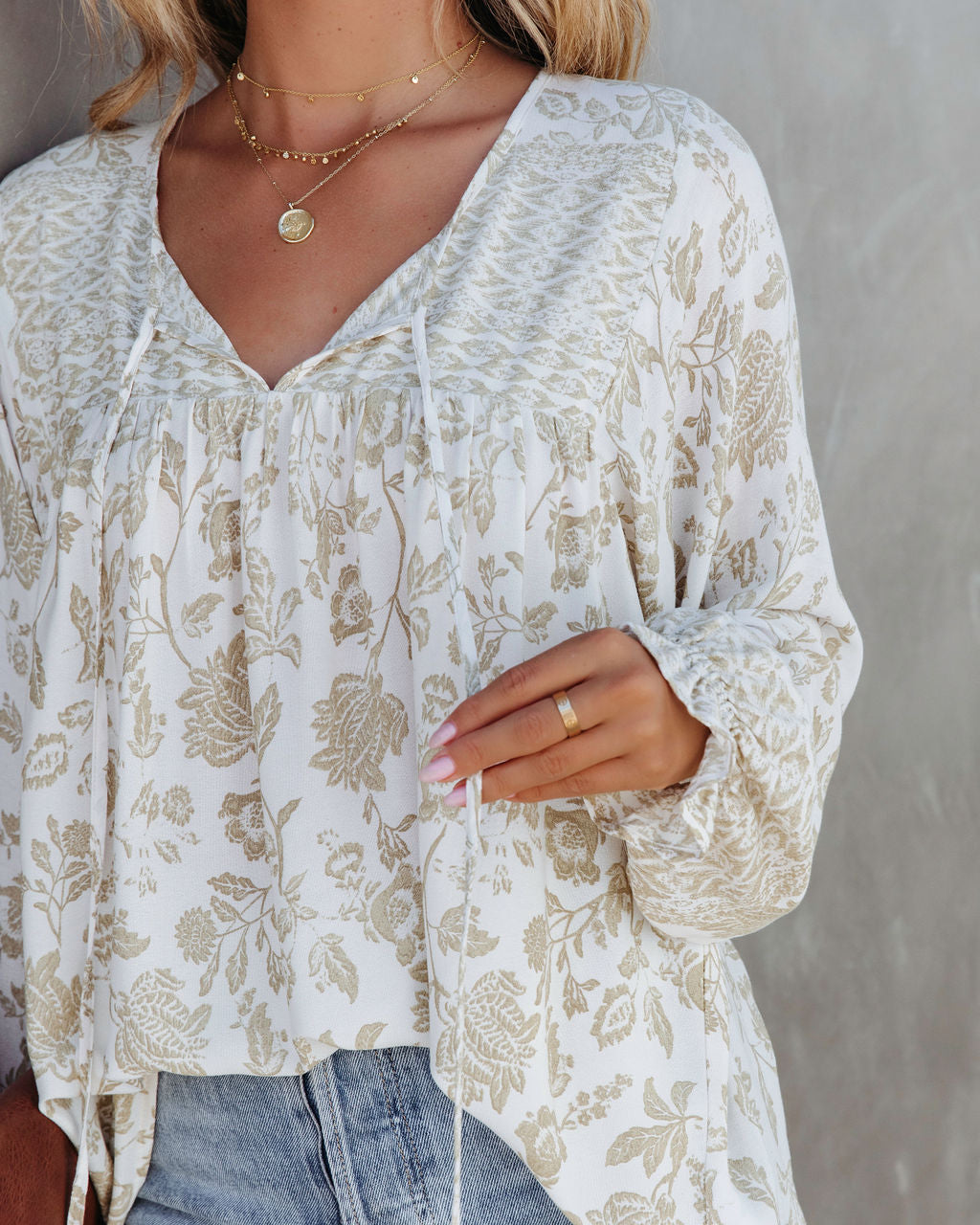 Gypsy Soul Floral Babydoll Top - SALE