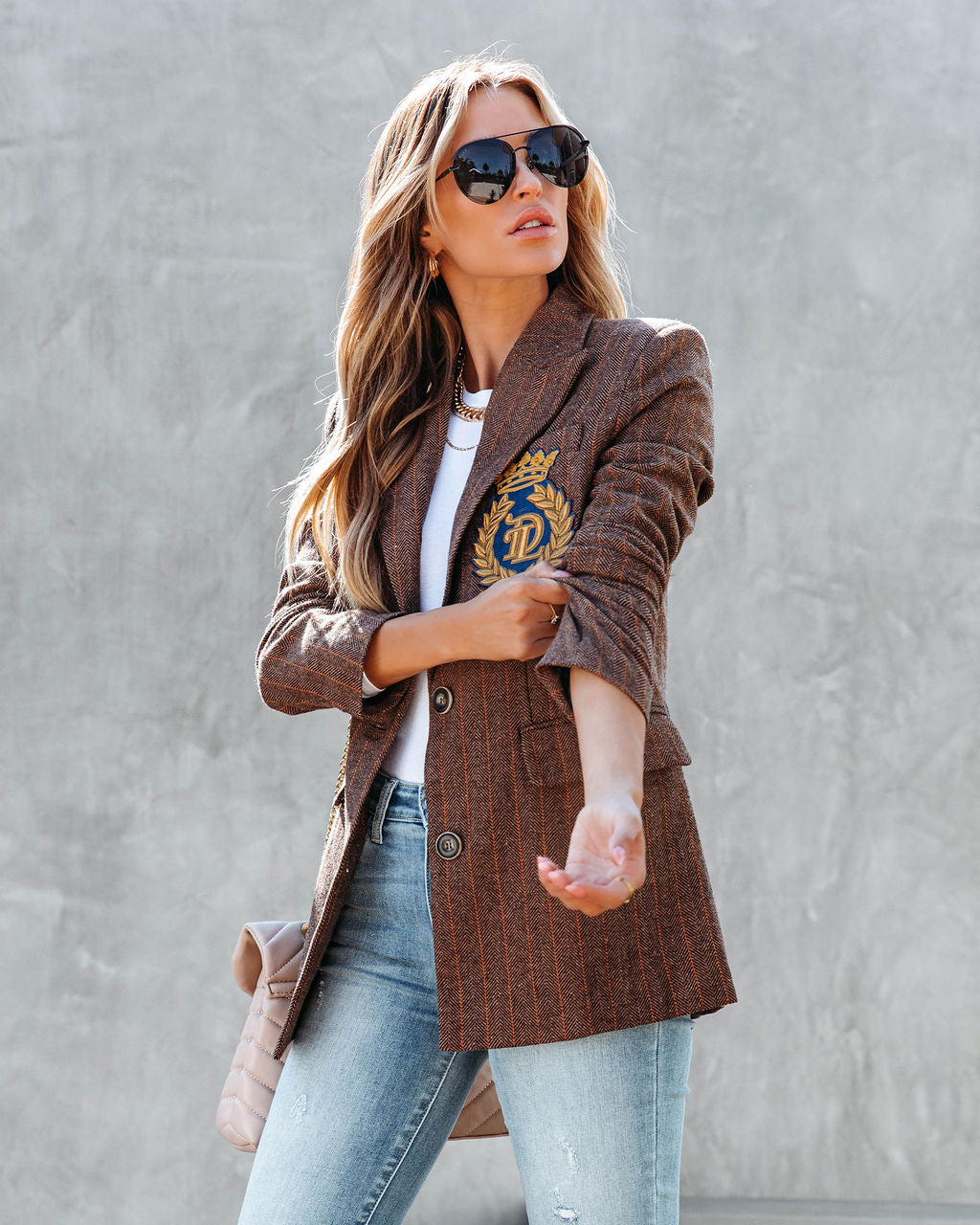 Ralph Pocketed Patch Blazer