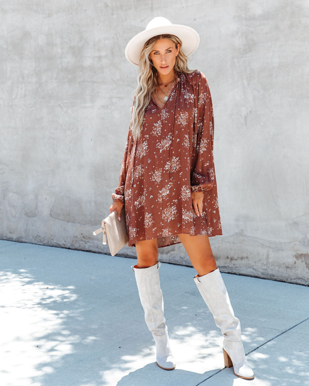 Rowan Floral Babydoll Dress