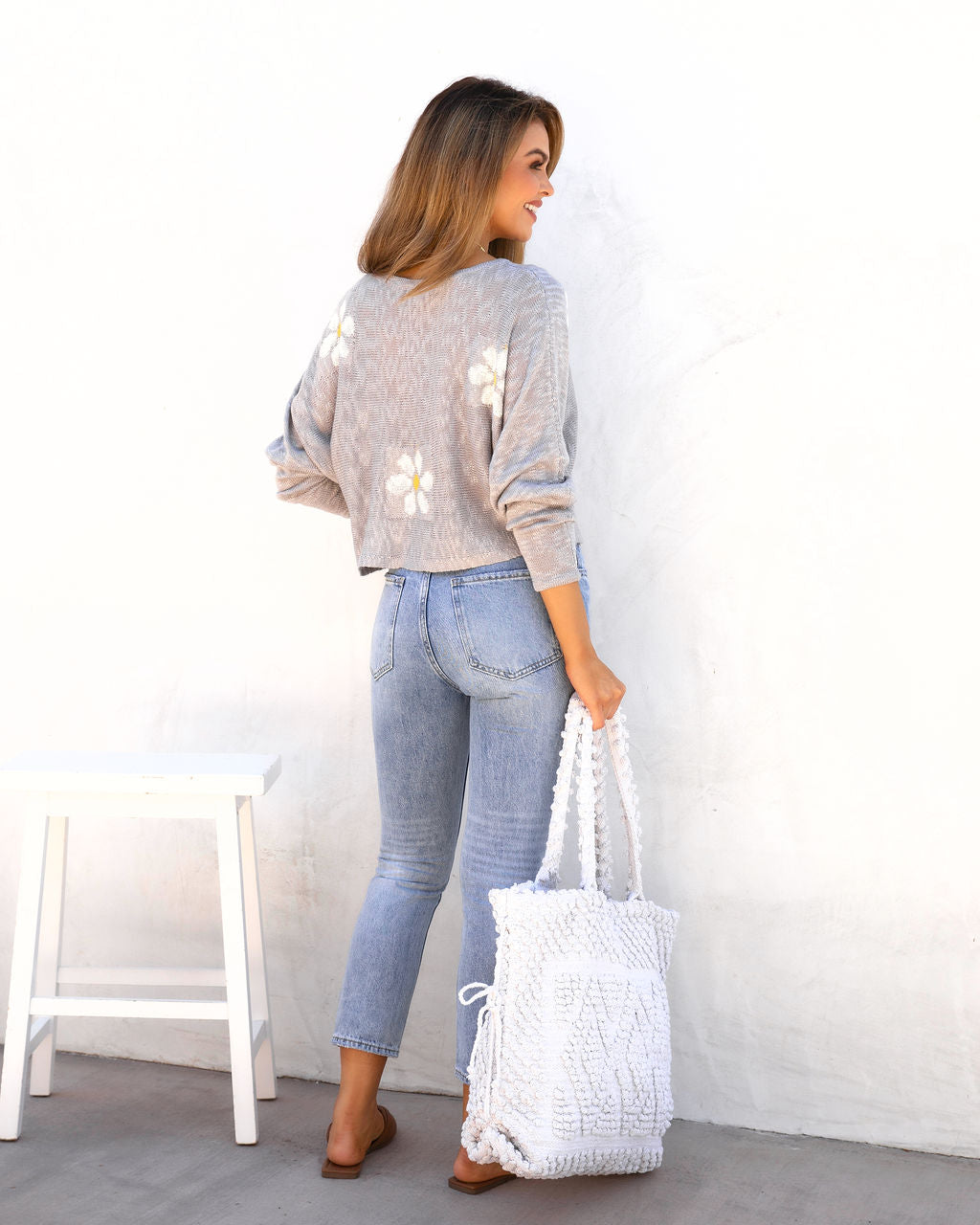 Among The Daisies Knit Sweater - FINAL SALE