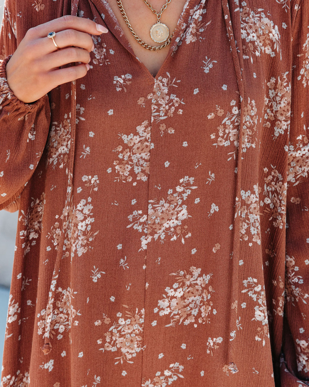 Rowan Floral Babydoll Dress