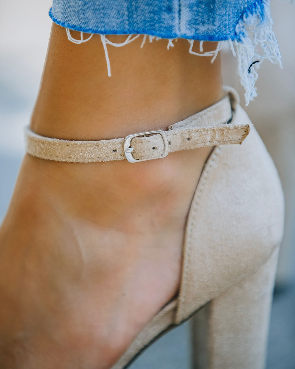 Ritz Faux Suede Pointed Heel - FINAL SALE