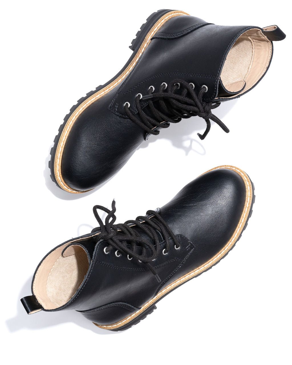 Brycen Faux Leather Lace Up Boot