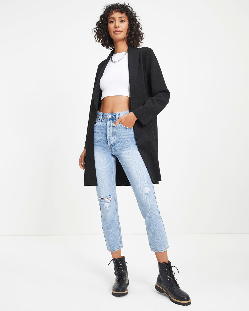 Vancouver Pocketed Coat - Black