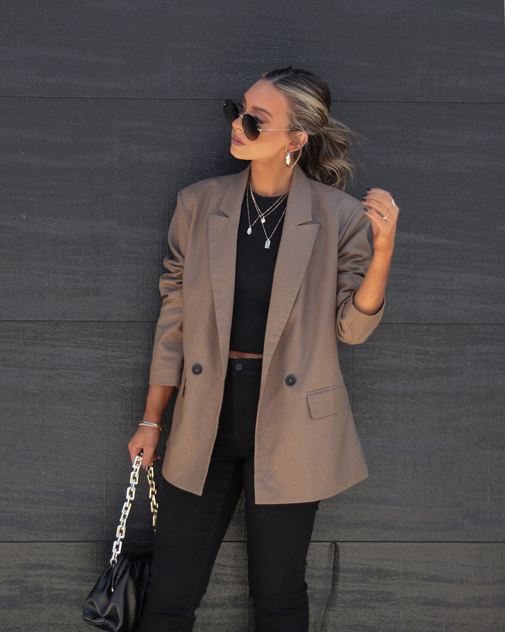 Daily Mail Pocketed Blazer - Mocha