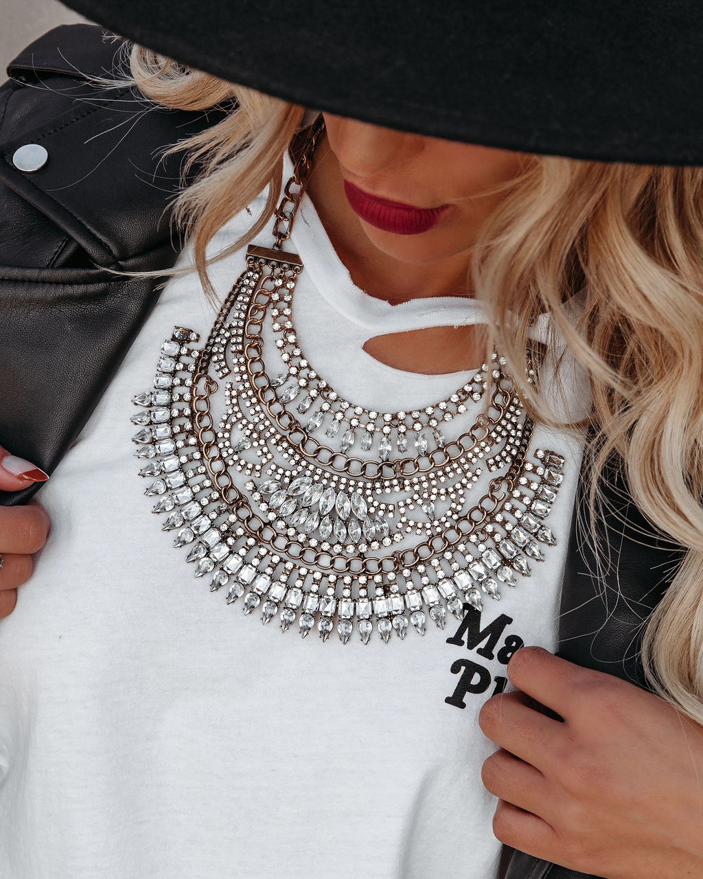 Rock N Rage Statement Necklace
