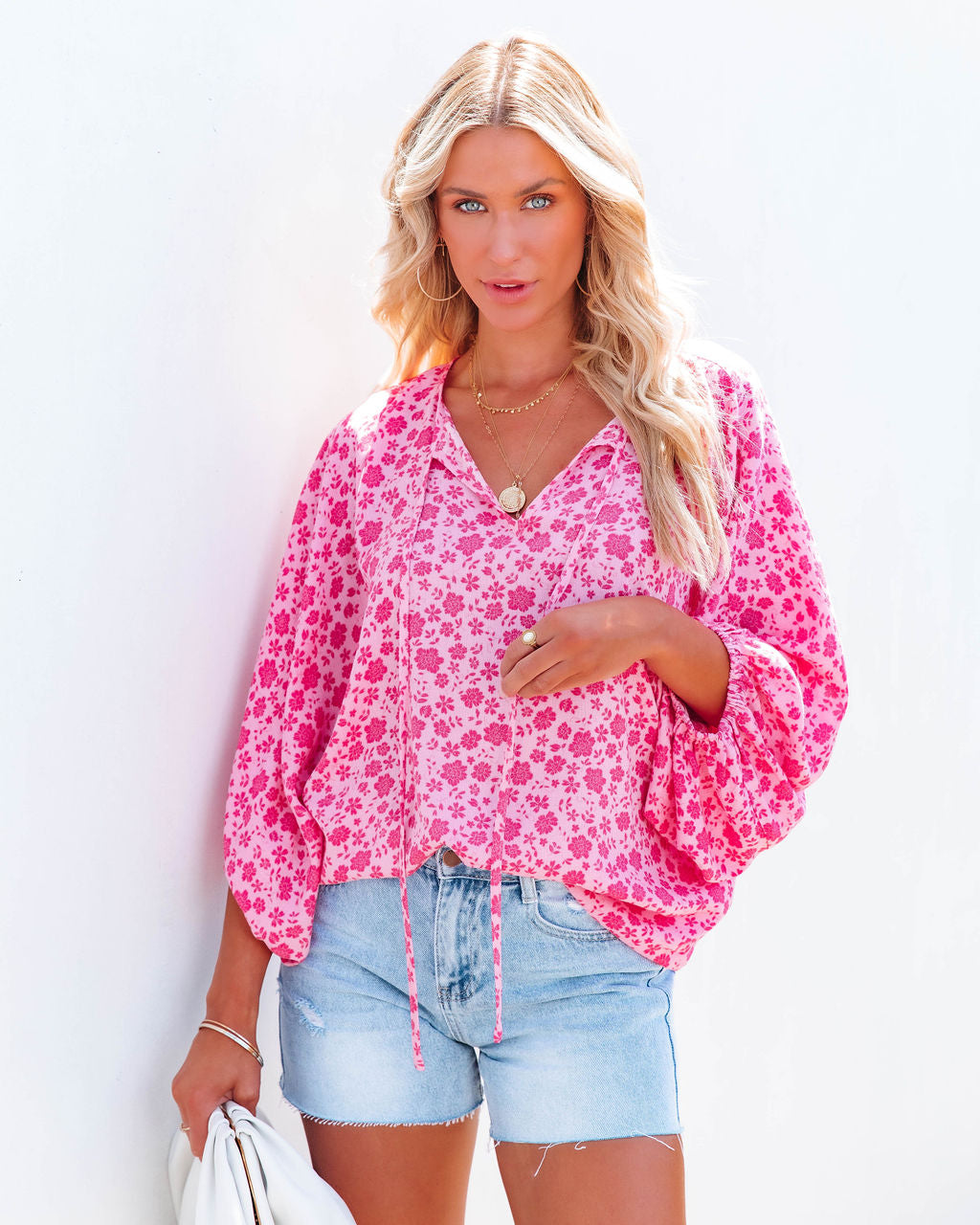 Desert Wanderer Floral Top - FINAL SALE