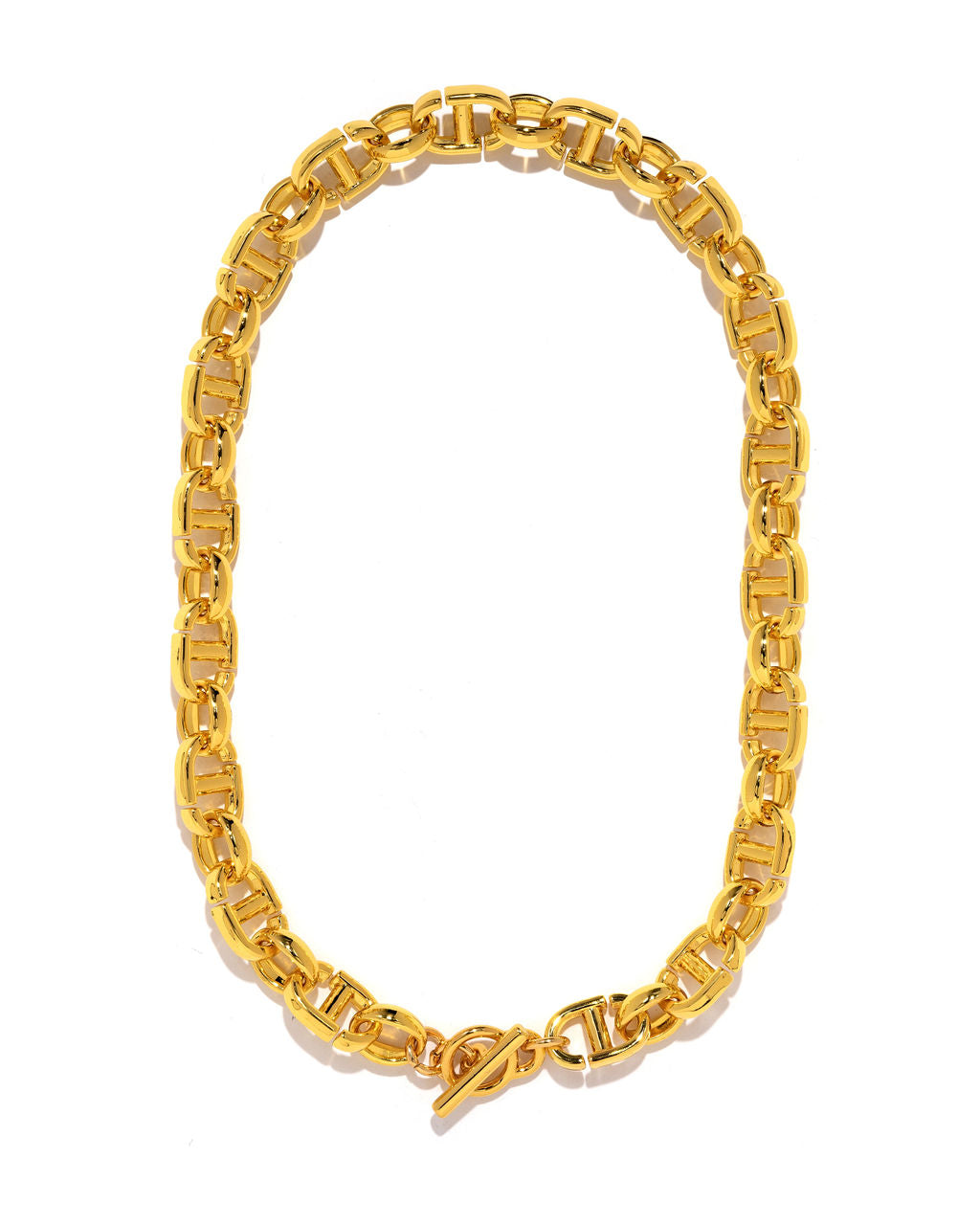Mariner Toggle Necklace - Gold