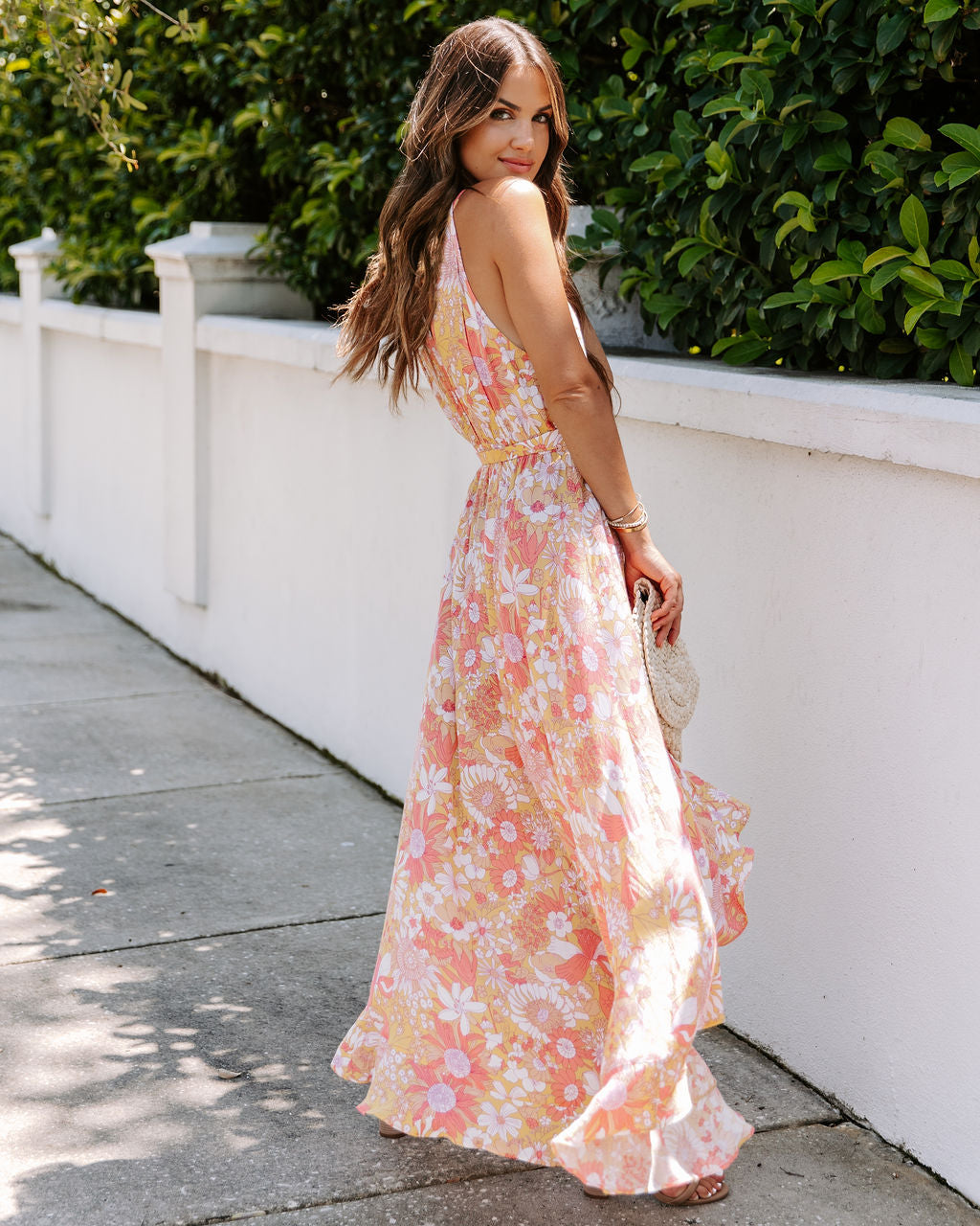 Miraflores Floral Midi Dress - FINAL SALE