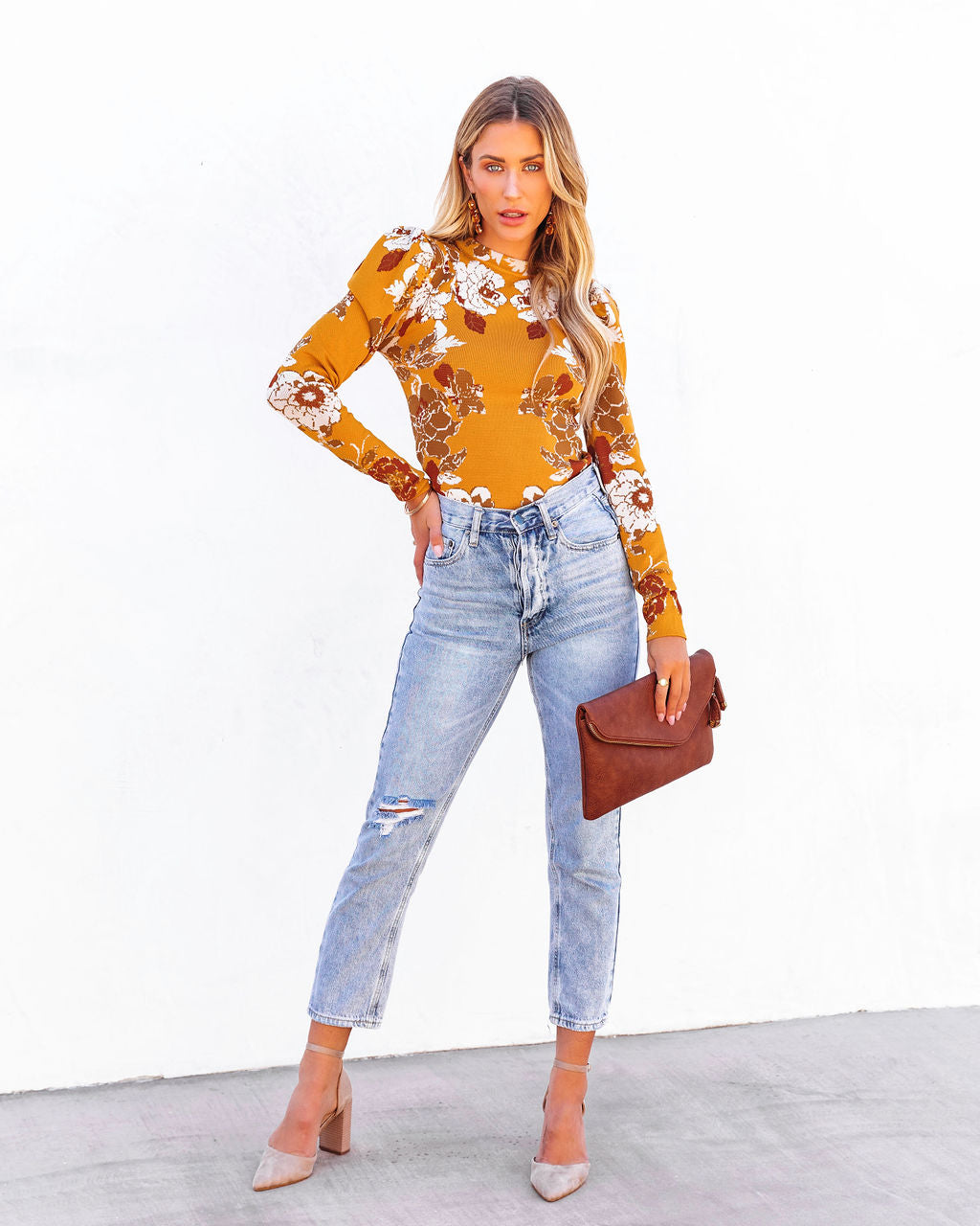Phenomenal Beauty Floral Long Sleeve Top