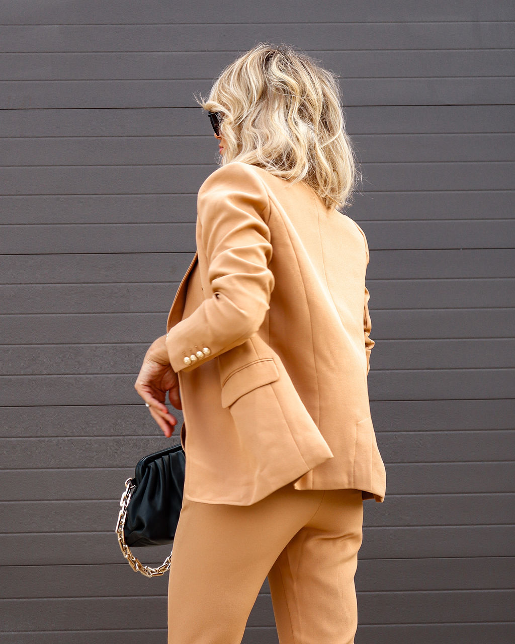 Making Boss Moves Pocketed Blazer - Camel