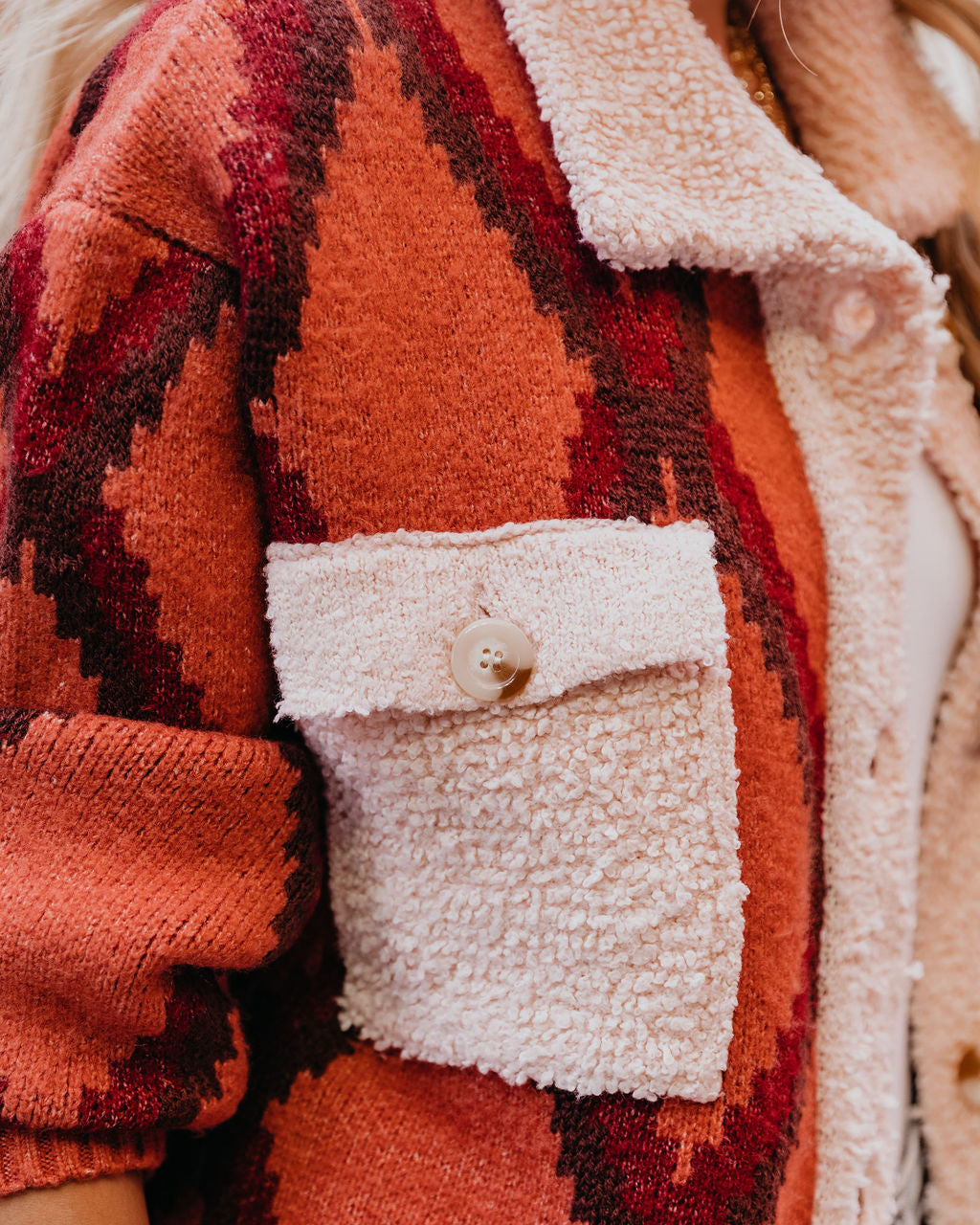 Parkside Patterned Knit Jacket