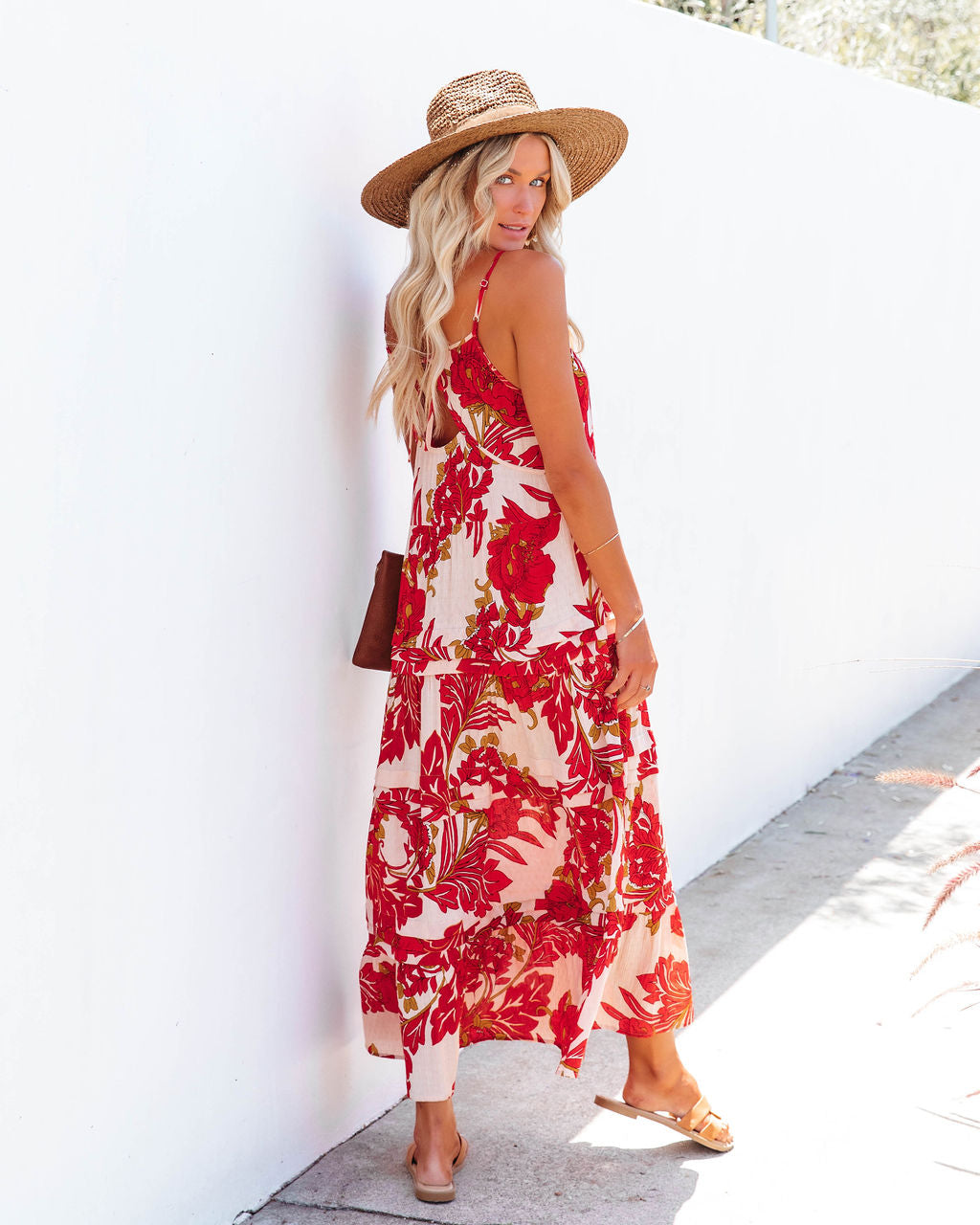 Flores De Bella Tiered Midi Dress - FINAL SALE