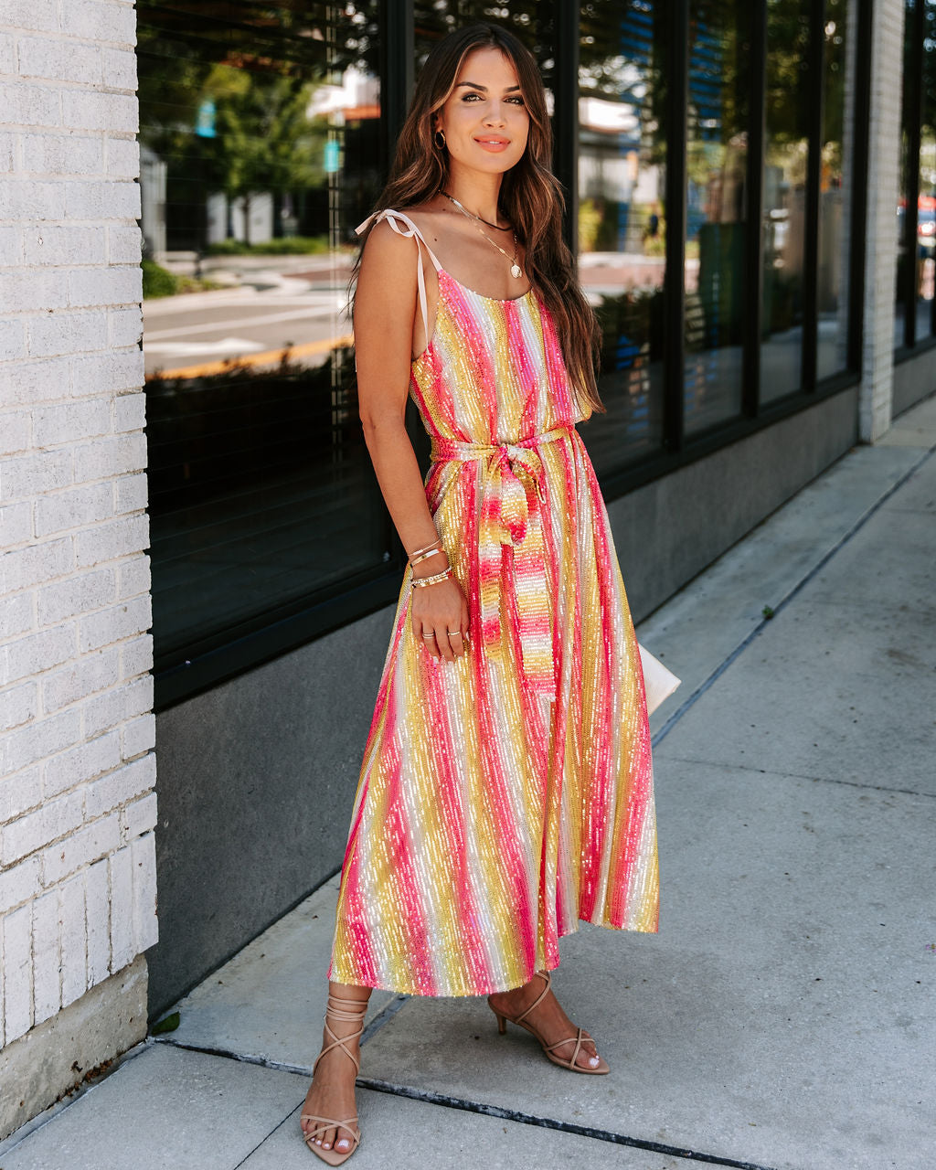 Always Sparkle Sequin Maxi Dress - FINAL SALE