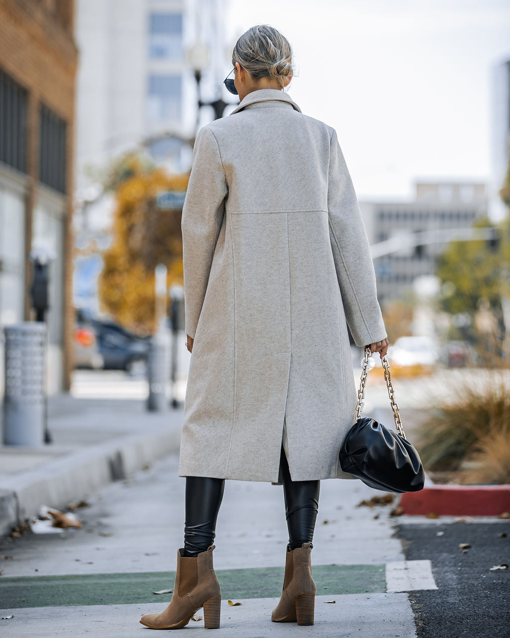 Autumn Necessities Pocketed Coat - Oatmeal