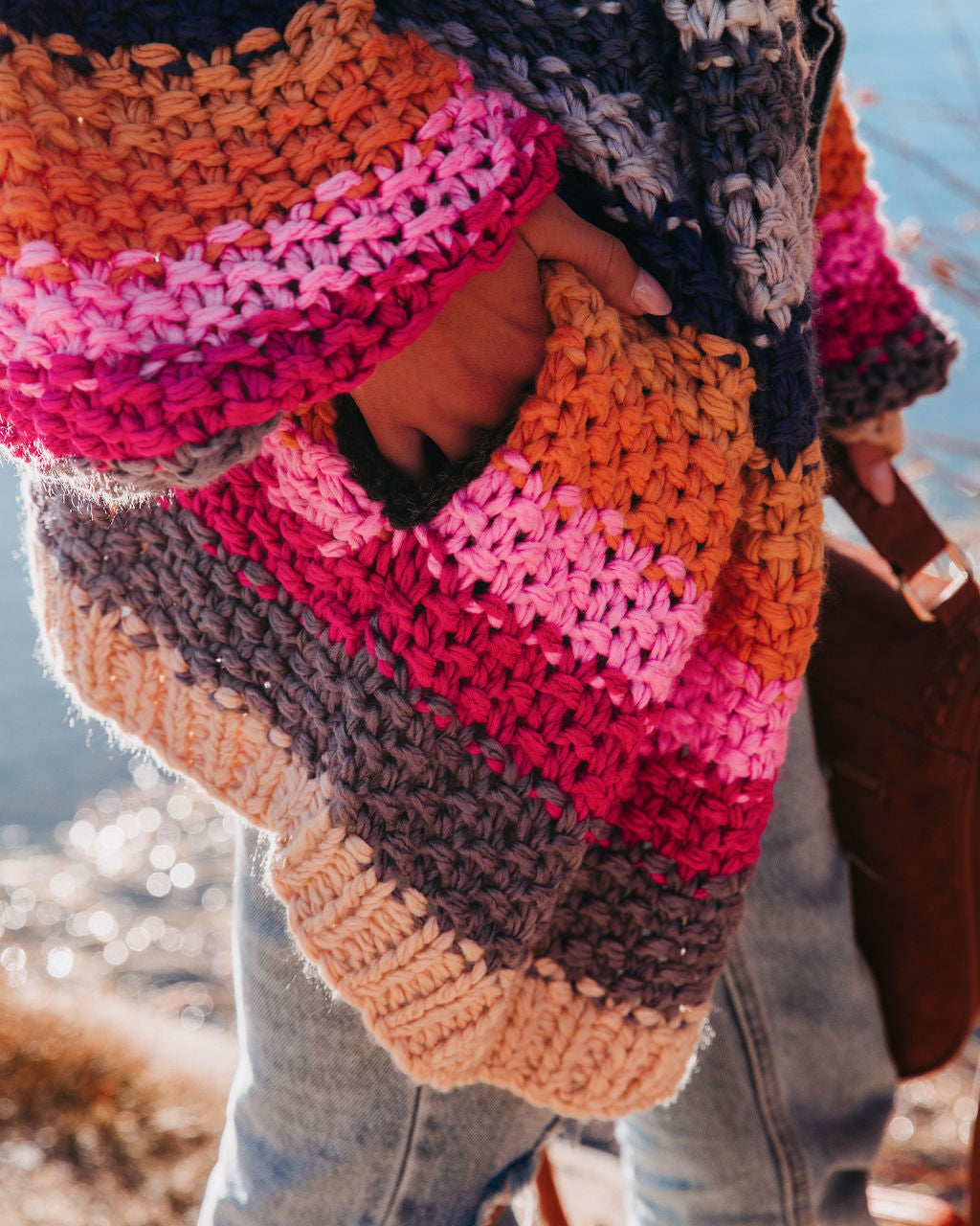 Oh Happy Day Pocketed Knit Cardigan