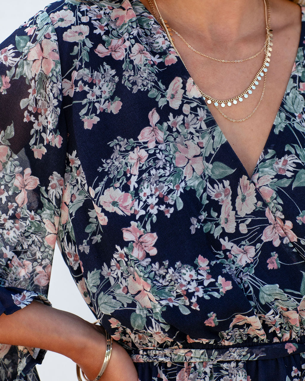 Julieta Floral Kimono Dress - FINAL SALE