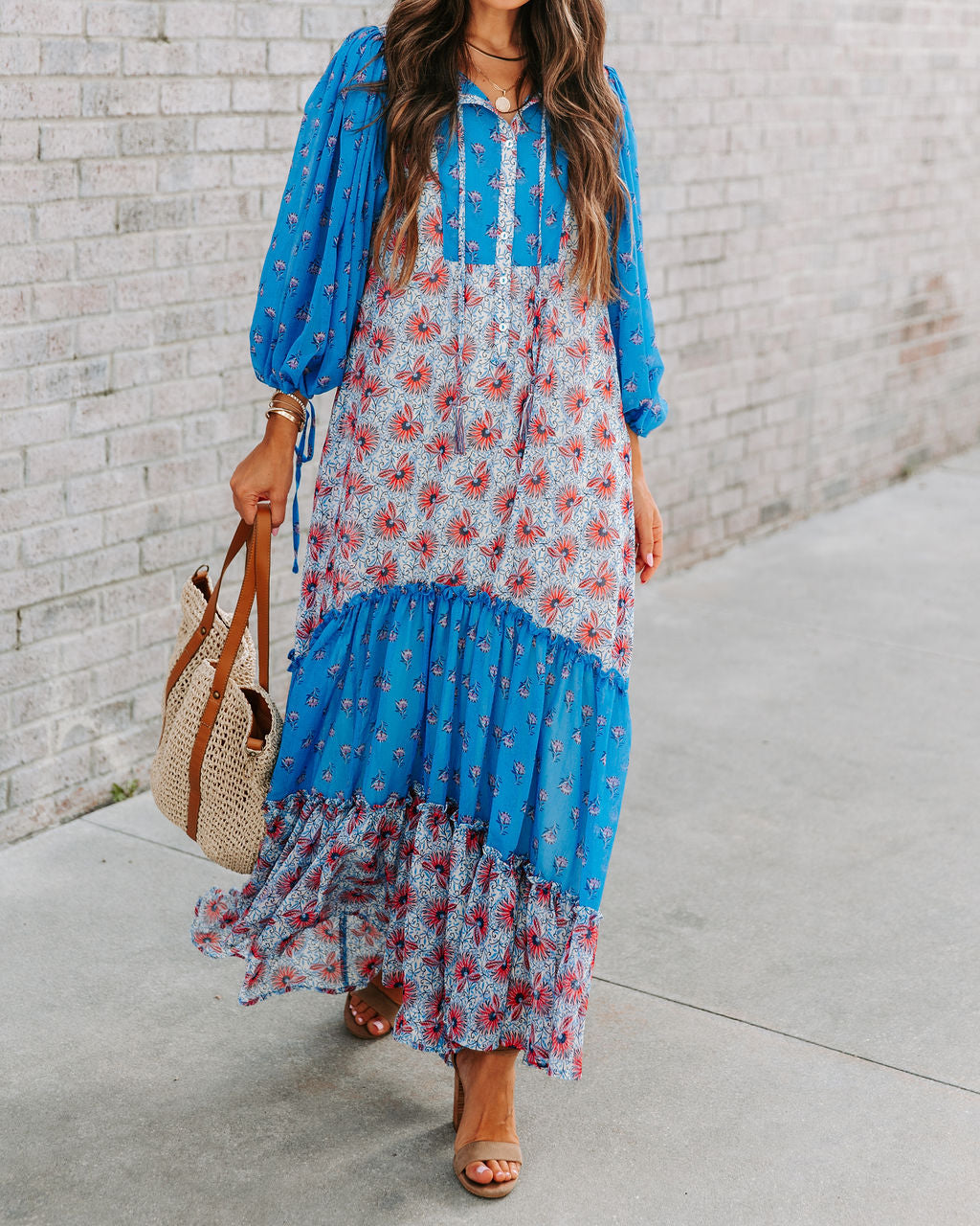 Riverette Floral Maxi Dress - FINAL SALE