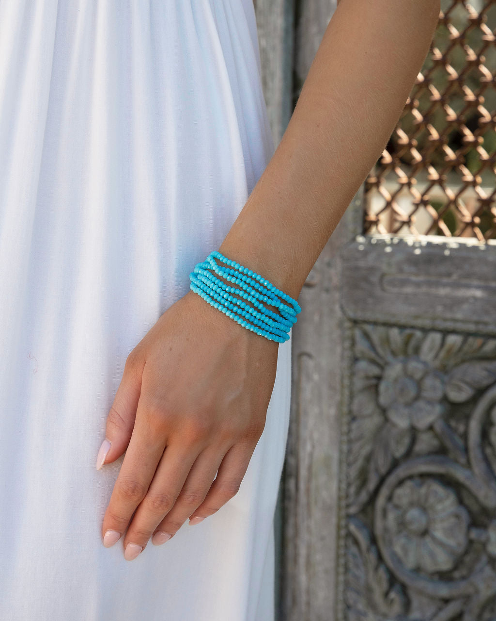 Karma Fringe Stack Bracelet - Ocean - FINAL SALE