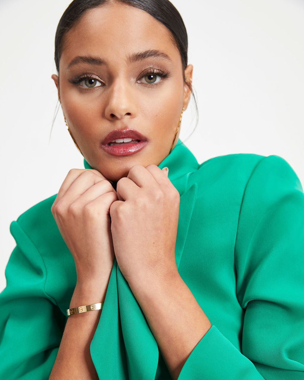 Standards Pocketed Blazer - Kelly Green