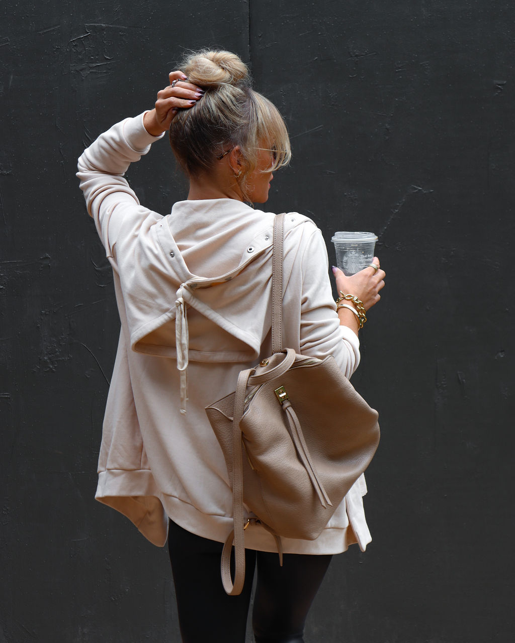 Kathy Pocketed Jacket - Beige