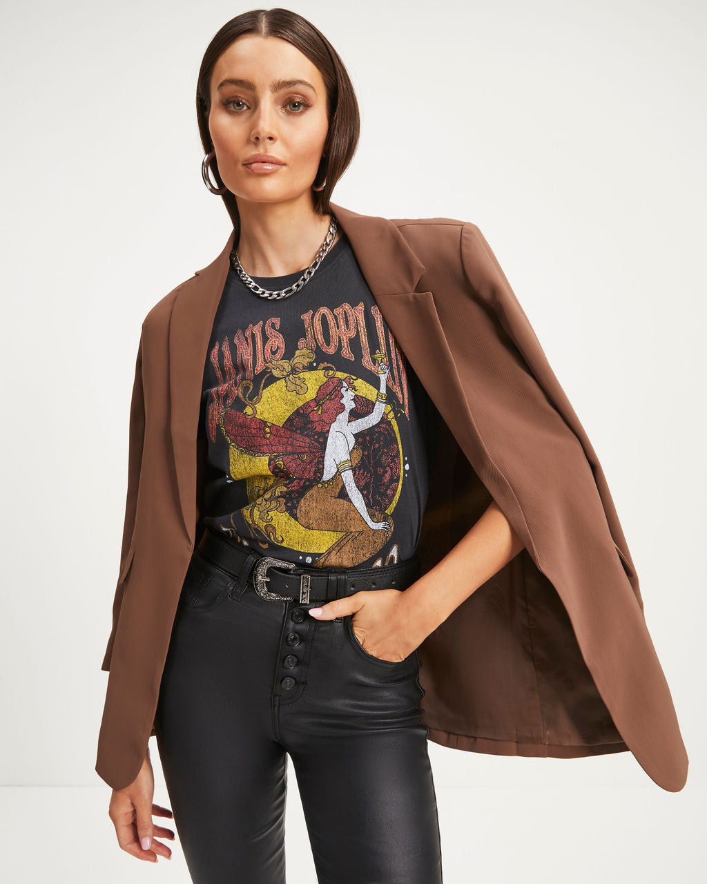 Jessie Western Belt - Black