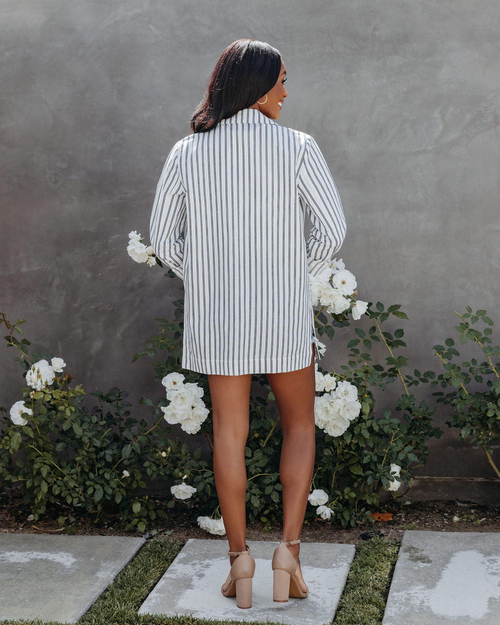 Mansion Linen Blend Relaxed Blazer - FINAL SALE