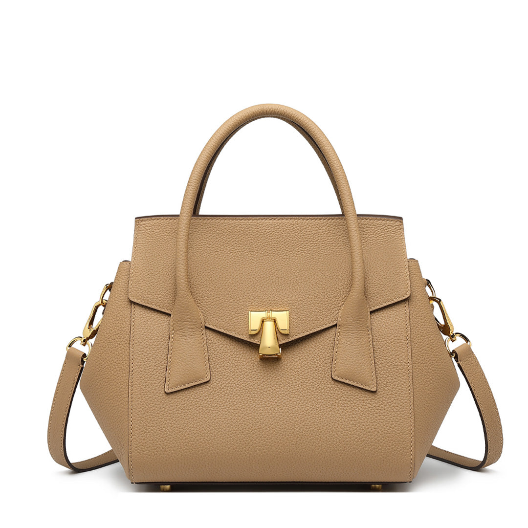 Handmade Milk Tea TOGO Leather SongFu Tote Bag