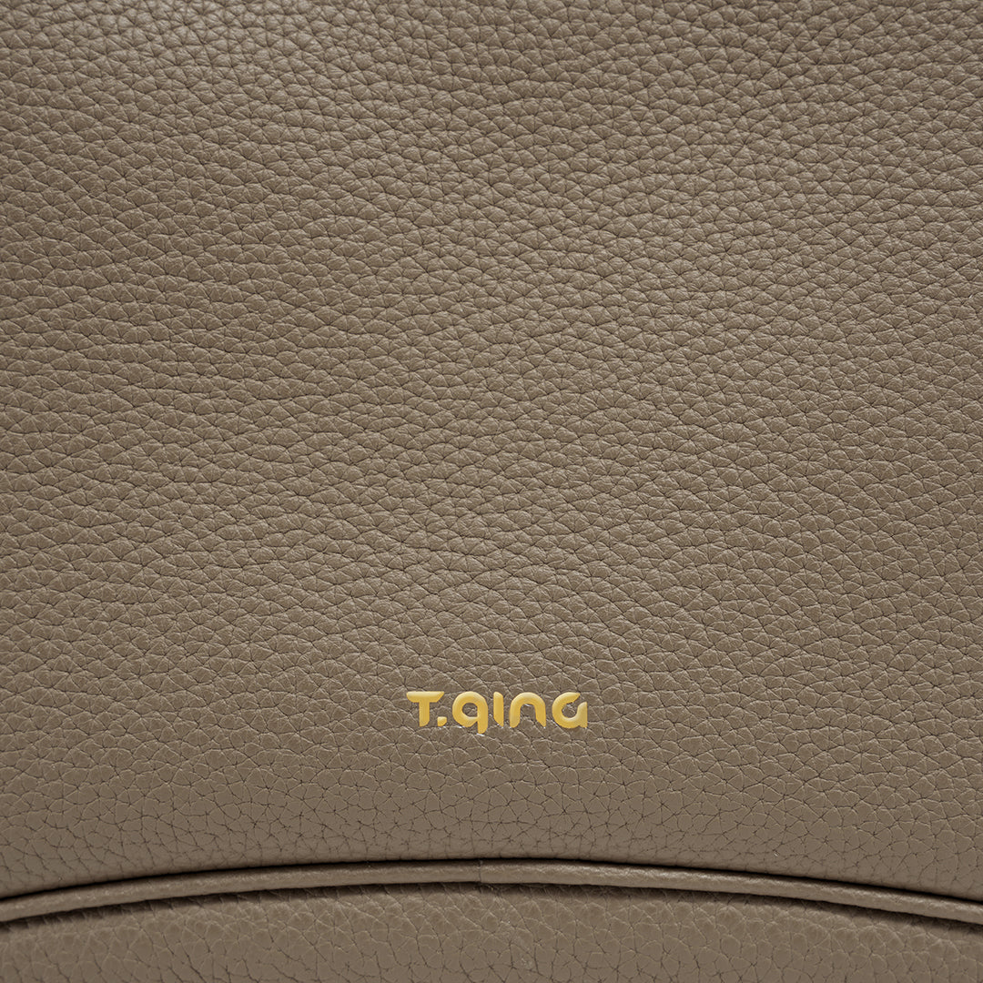 Handmade Etoupe TOGO Leather Tote Bag