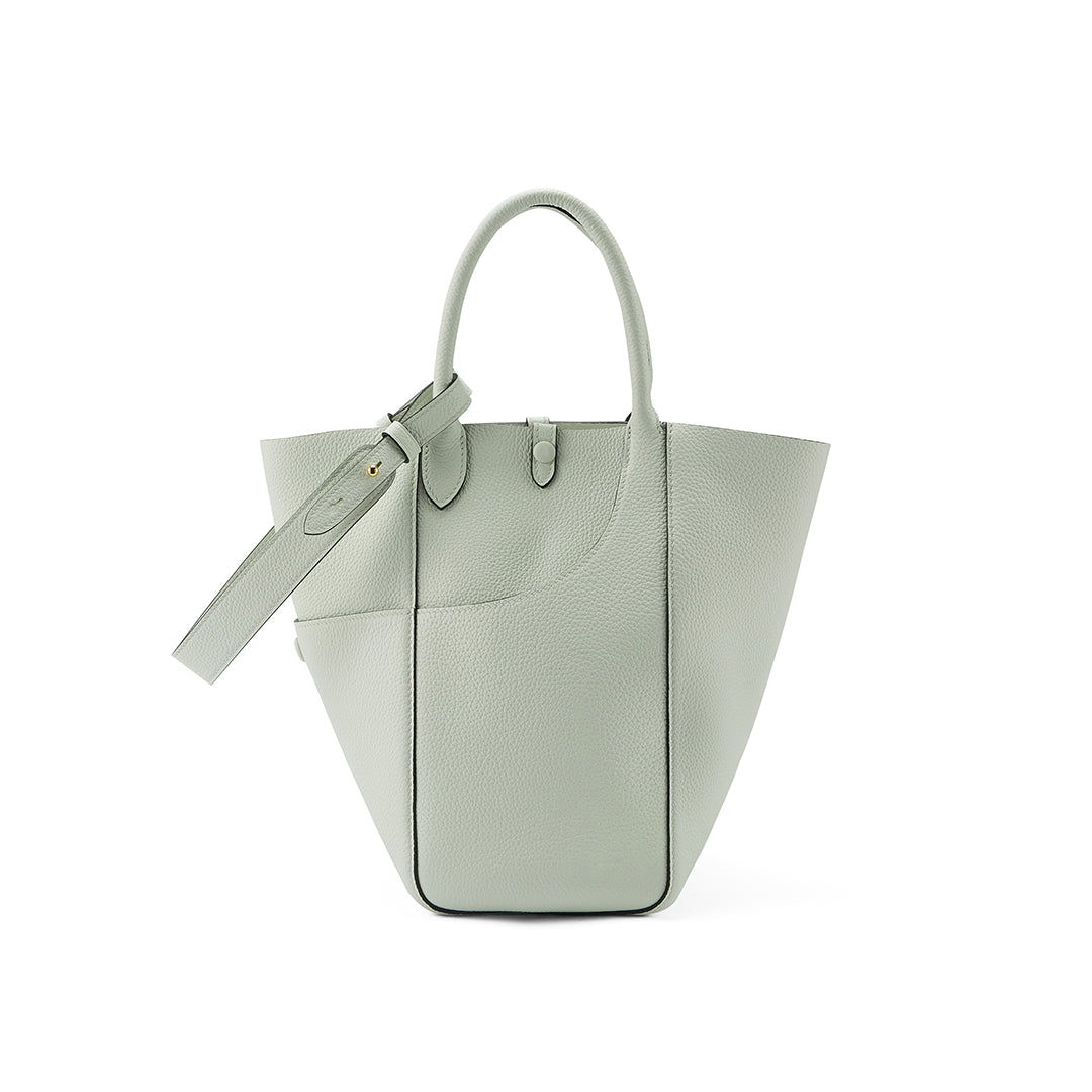 Handmade Light Green TOGO Leather Picotin Tote Bag