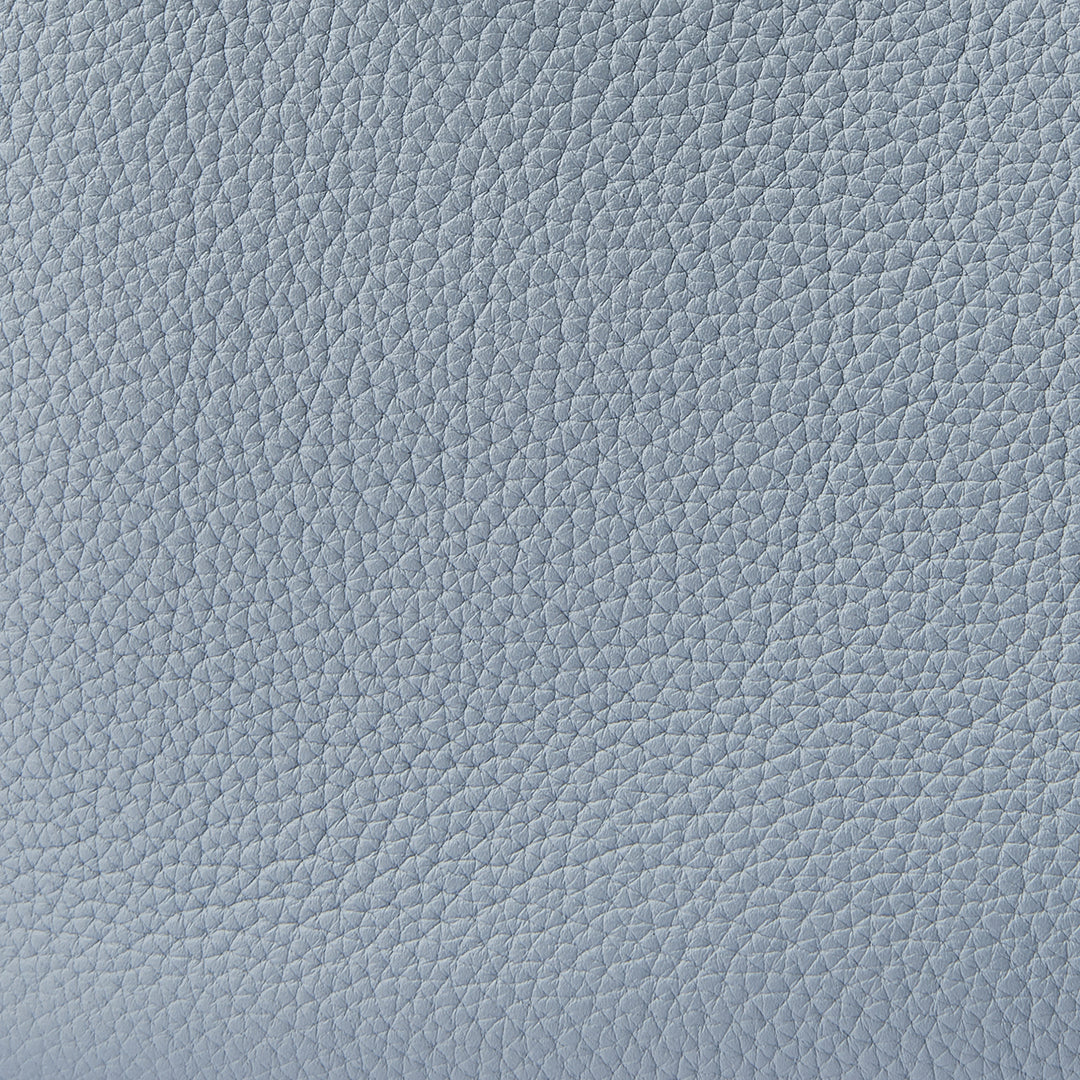 Handmade Blue TOGO Leather Shoulder Tote Bag