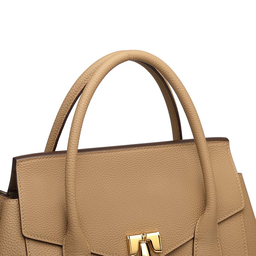 Handmade Milk Tea TOGO Leather SongFu Tote Bag