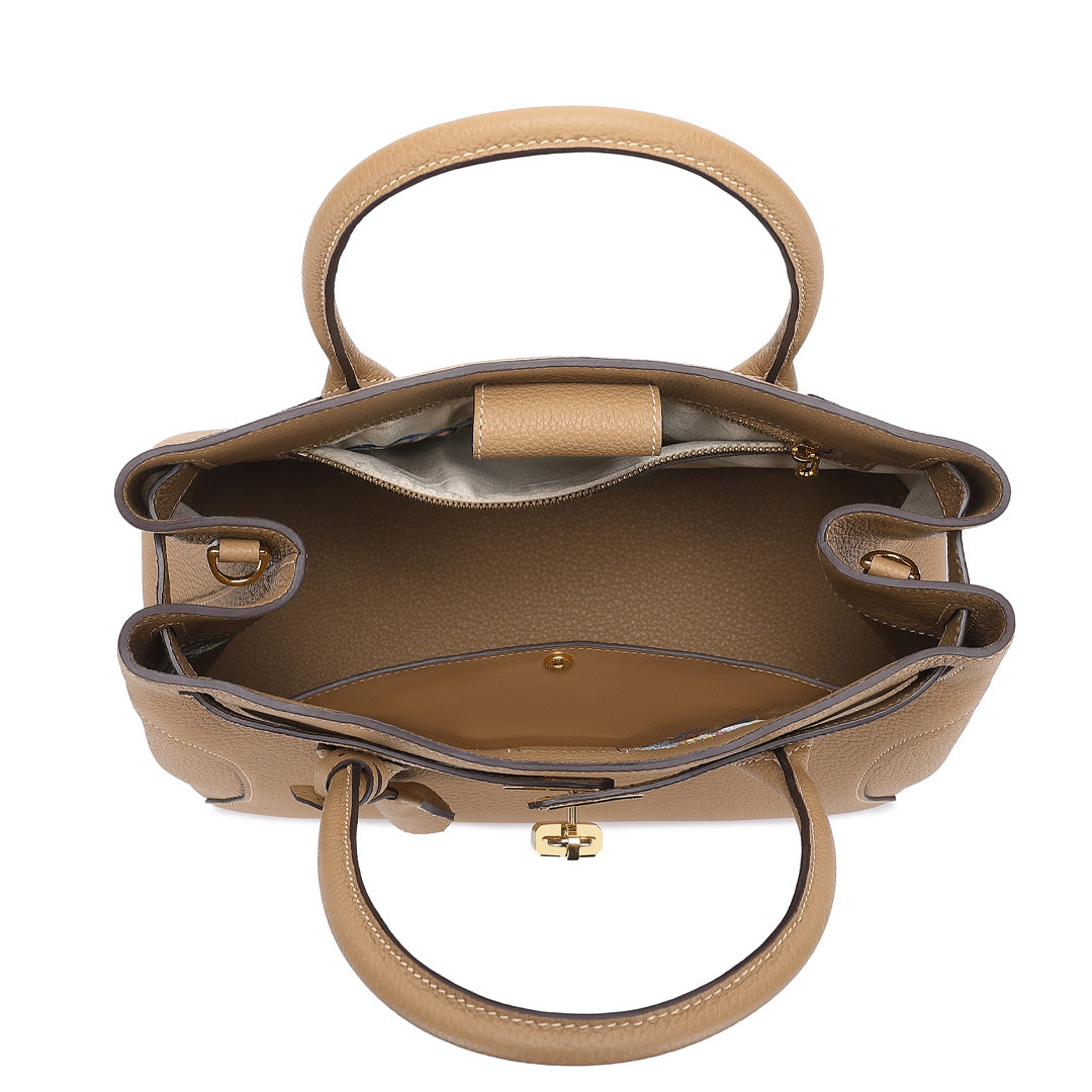 Handmade Milk Tea TOGO Leather Tote Bags