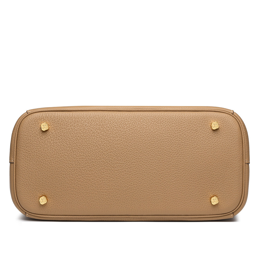 Handmade Milk Tea TOGO Leather Tote Bags