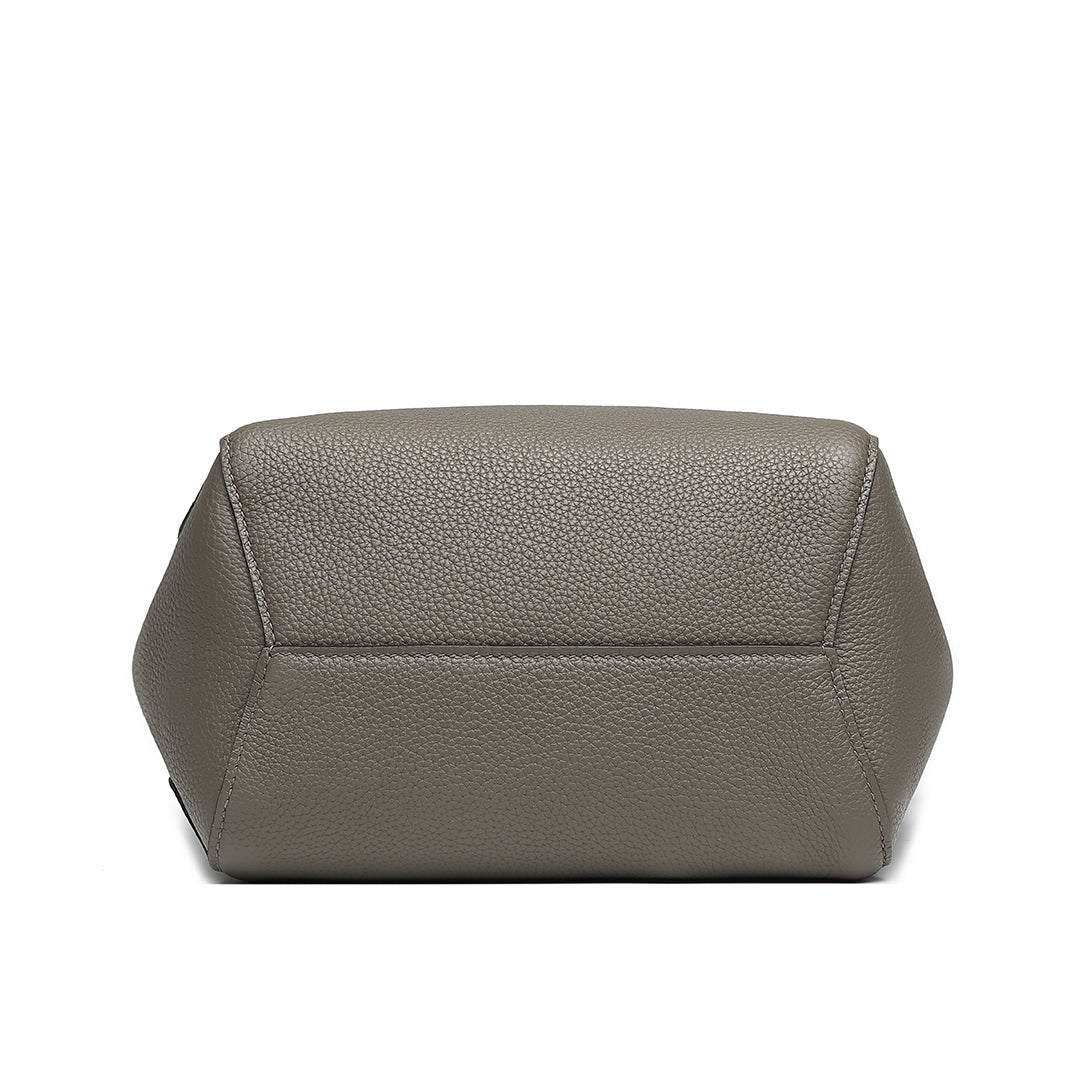 Handmade Etain TOGO Leather Picotin Tote Bag