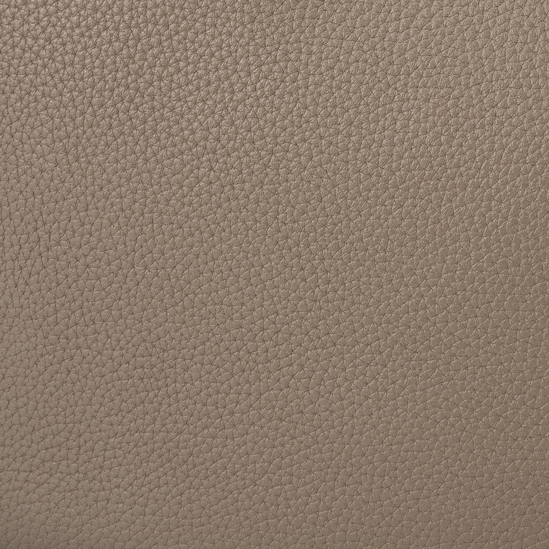 Handmade Etoupe TOGO Leather Shoulder Tote Bag