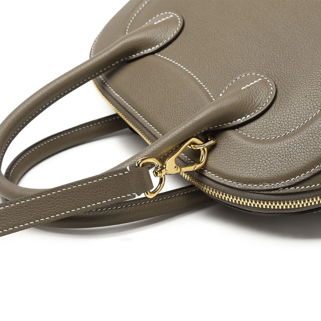 Handmade EVE Leather Dome Shell Tote Bags