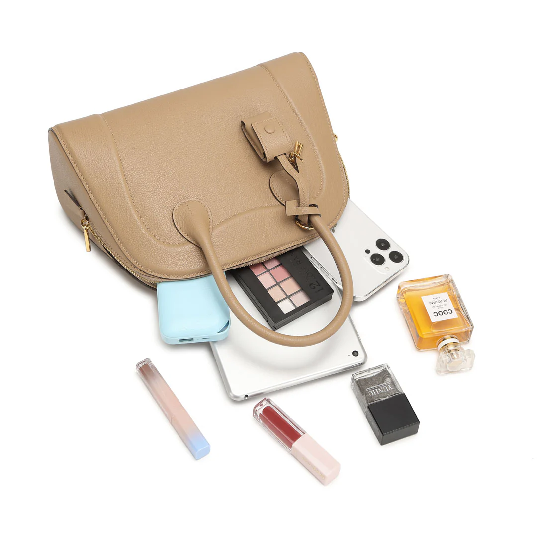 Handmade EVE Leather Dome Shell Tote Bags