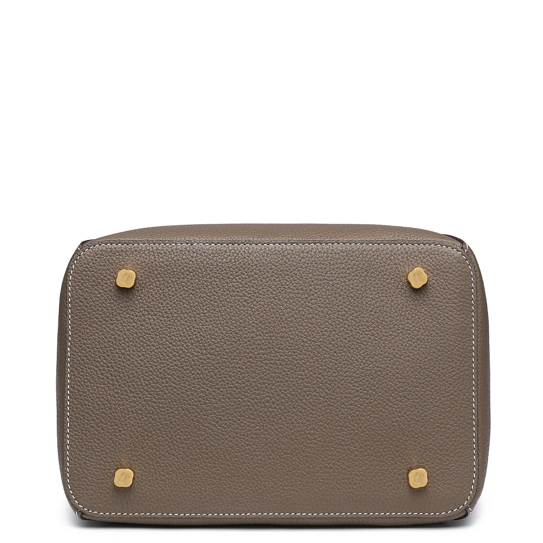 Handmade TOGO Leather Shoulder Bucket Bag