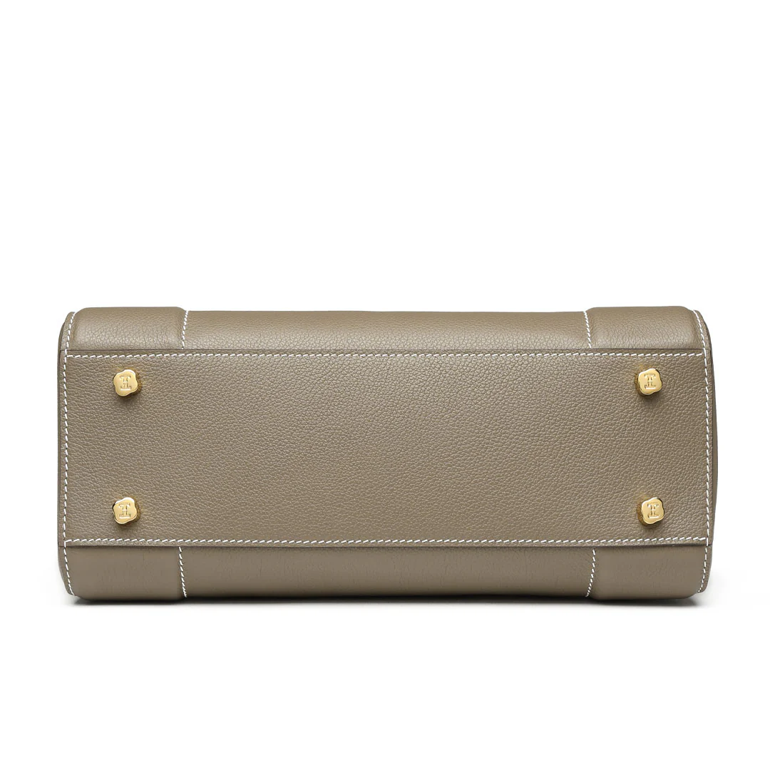 Handmade EVE Leather Dome Shell Tote Bags